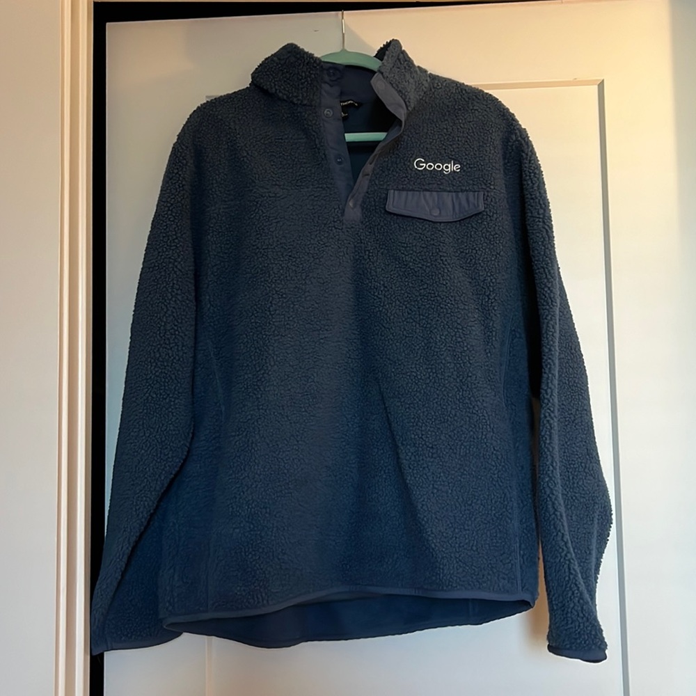 XL Google crew neck pullover sweatshirt